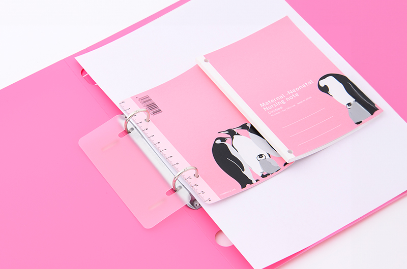 2穴バインダー用穴つき